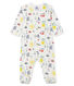 Baby-Strampler aus Rippstrick für Jungen