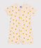 Baby-Kurzoverall aus Baumwolle mit Koala-Printmotiv weiss AVALANCHE/ MULTICO