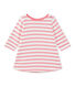 Gestreiftes Baby-Mädchen-Kleid