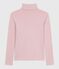 Damen-Rollkragenshirt "L'Iconique" aus Baumwolle rosa JOLI