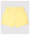 Gestreifte Baby-Shorts für Mädchen aus Seersucker gelb SHINE/weiss MARSHMALLOW