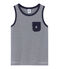 Kinder-Tanktop Jungen blau SMOKING/weiss MARSHMALLOW