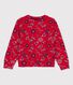 Sweatshirt aus Molton für Mädchen