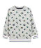 Kinder-Sweatshirt für Jungen grau BELUGA/weiss MULTICO