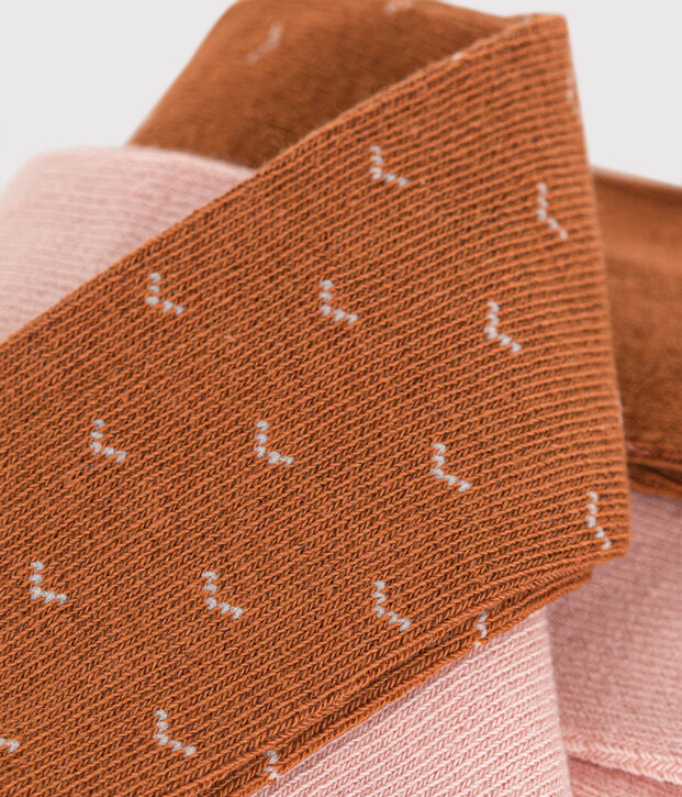 2er-Set Babystrumpfhosen aus Baumwolle vielfarbig