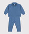 Baby-Set aus Sweatshirt und Hose blau BEACH