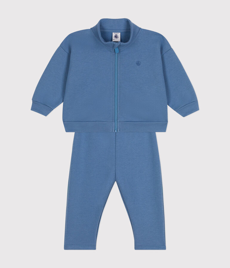 Baby-Set aus Sweatshirt und Hose blau