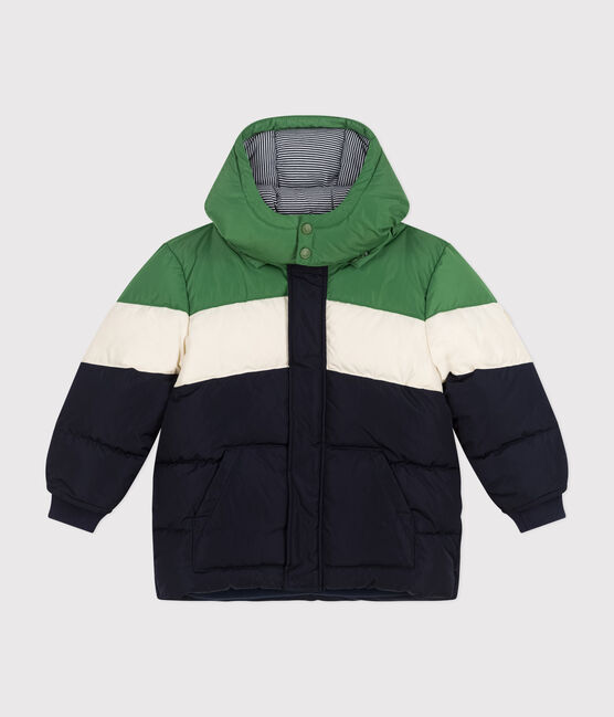 Kinder-Winterjacke für Jungen blau SMOKING/weiss MULTICO