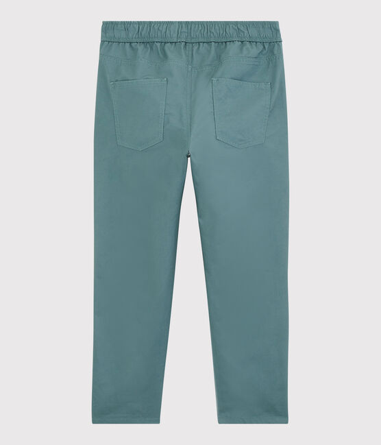 Hose aus Sergestoff in Regular-Fit-Passform für Jungen grün BRUT