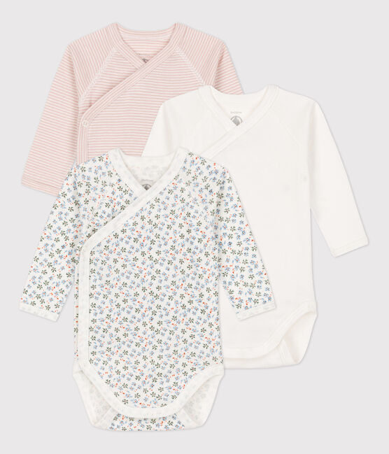 3er-Set langärmelige Baby-Bodys aus Baumwolle variante 1