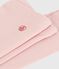 Kinder-Leggings aus einfarbiger Baumwolle rosa JOLI