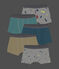 5er-Set Boxershorts aus Baumwolle für Jungen variante 1