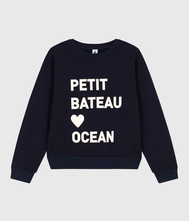 Damen-Sweatshirt aus Molton SMOKING