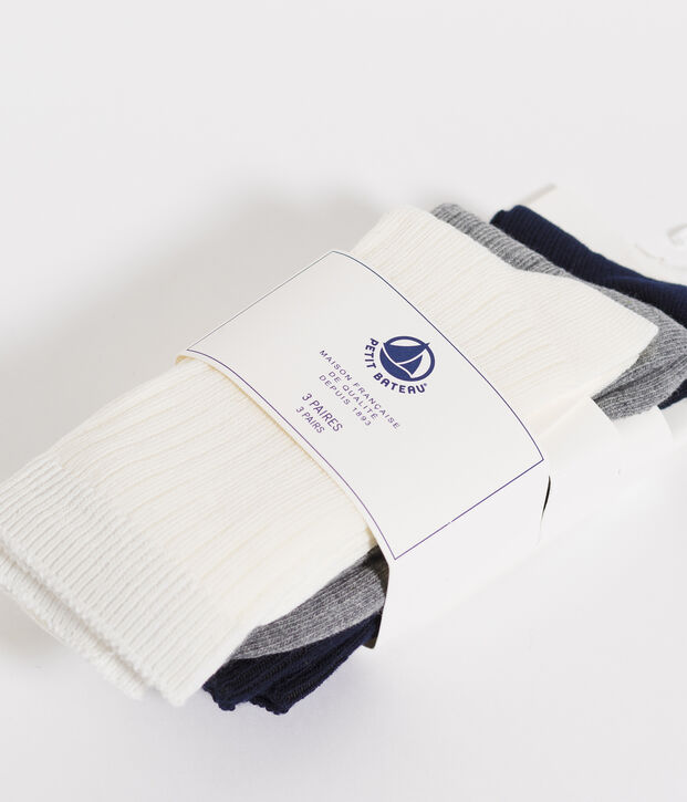 3er-Set Kindersocken f&uuml;r Jungen vielfarbig