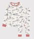 Pyjama aus Baumwolle mit Paris-Motiv im Toile-de-Jouy-Stil für Jungen