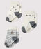 Set mit 3 Paar Baby-Socken variante 1