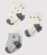 Set mit 3 Paar Baby-Socken