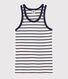 Klassisches Tanktop aus gestreifter Baumwolle für Damen