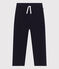 Kinderhose aus gestreiftem Baumwoll-Kattun Kinder/Jungen blau SMOKING
