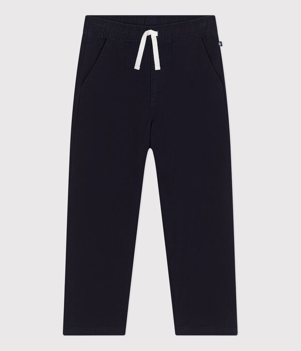 Kinderhose aus gestreiftem Baumwoll-Kattun Kinder/Jungen SMOKING