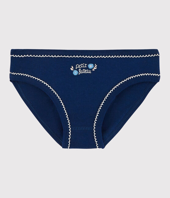 Baumwollhöschen für kleine Mädchen blau MEDIEVAL