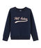 Kinder-Sweatshirt in Doppeljersey für Jungen blau SMOKING