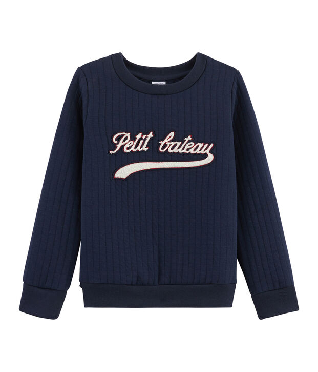 Kinder-Sweatshirt in Doppeljersey f&uuml;r Jungen SMOKING