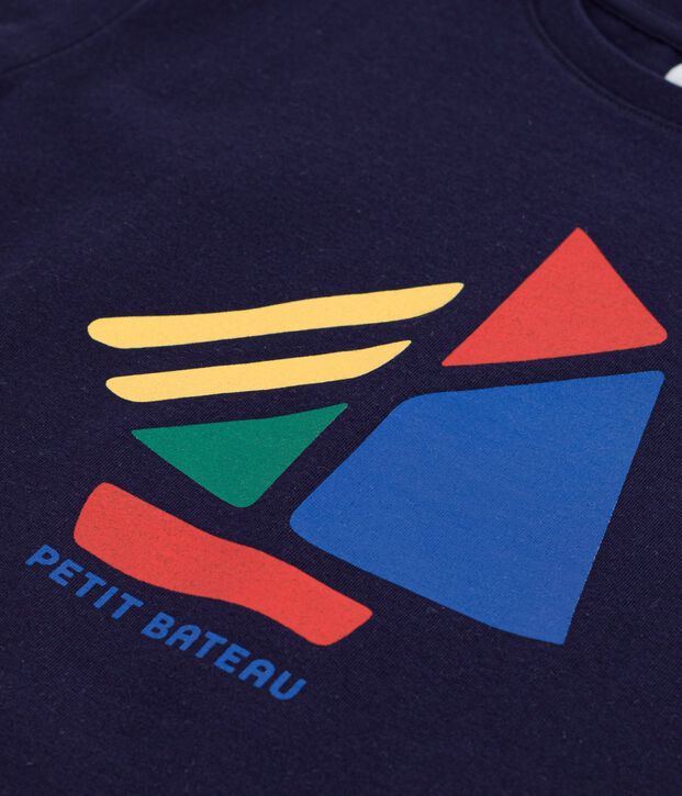 Kurz&auml;rmeliges Kinder-T-Shirt mit Motiv SOIR