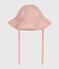 Baby-Fischerhut mit englischer Stickerei rosa SALINE
