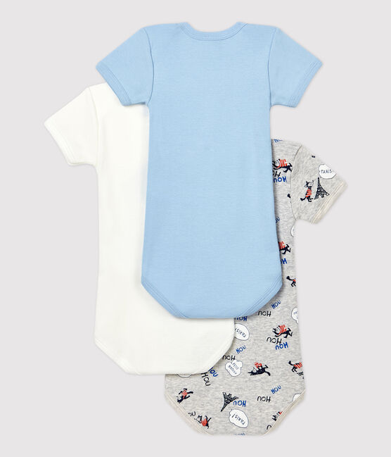 3er-Set Baby-Bodys aus Bio-Baumwolle variante 1