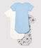 3er-Set Baby-Bodys aus Bio-Baumwolle variante 1