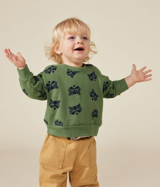 Baby-Sweatshirt aus Molton PALMERAIE/ MULTICO