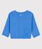 Baby-Cardigan aus Baumwolle blau BRASIER