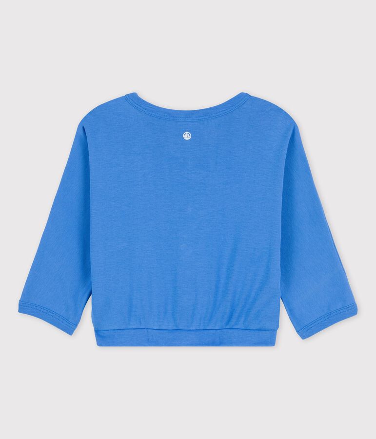 Baby-Cardigan aus Baumwolle blau