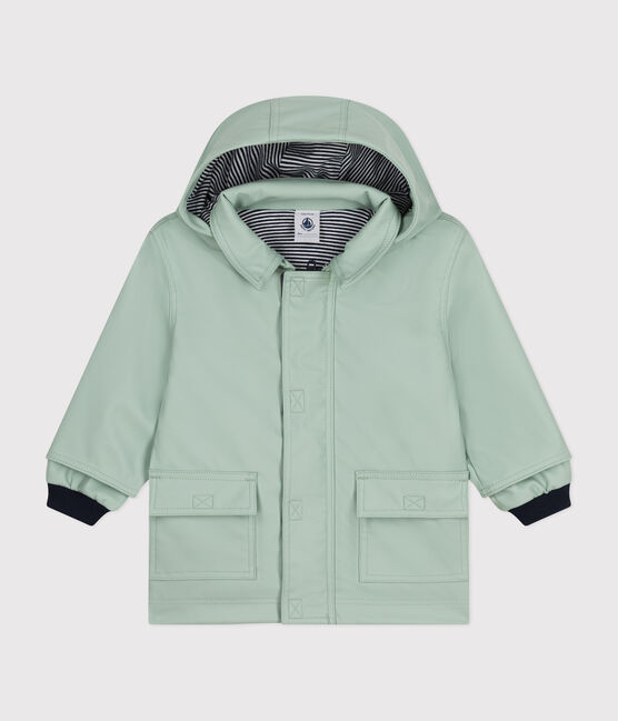 Klassische Baby-Regenjacke grün HERBIER