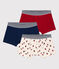 3er-Set Boxershorts aus Baumwolle für Jungen variante 1
