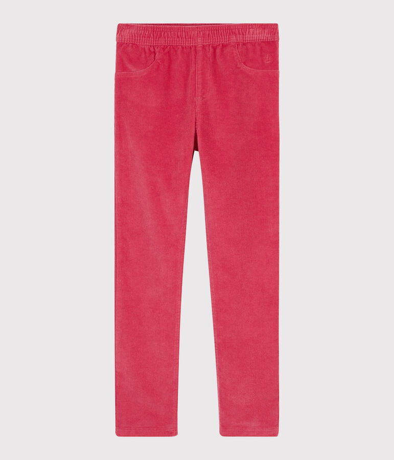 Kinder-Cordhose f&uuml;r M&auml;dchen rosa POPPY