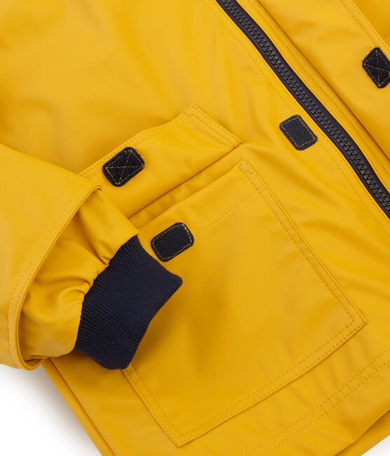 Kinder-Regenjacke unisex gelb BOUDOR