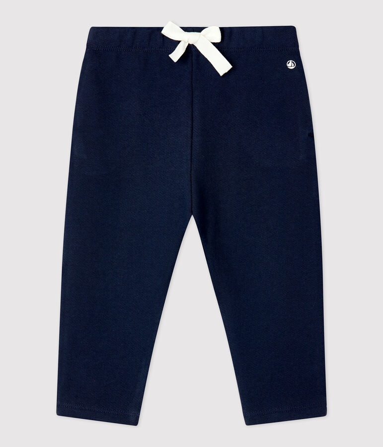 Baby-Hose aus Molton blau