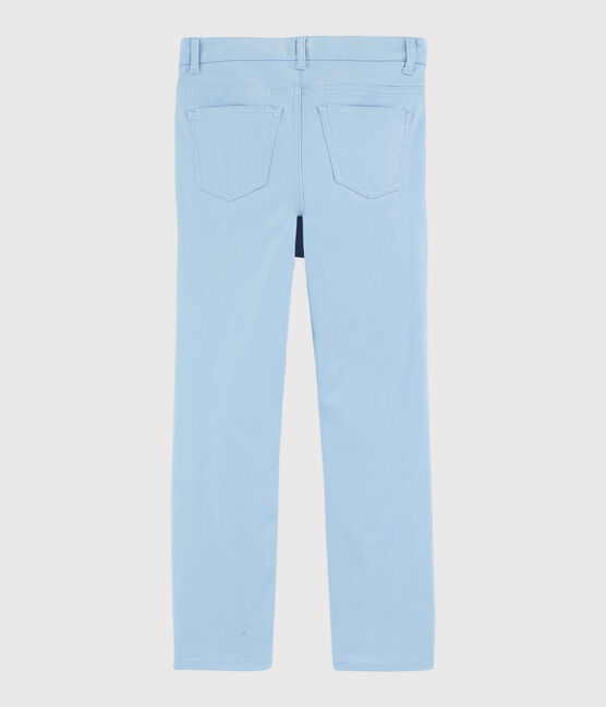 Kinderhose aus Sergestoff für Jungen blau JASMIN