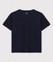 Still-T-Shirt Tajinebanane × Petit Bateau blau SMOKING