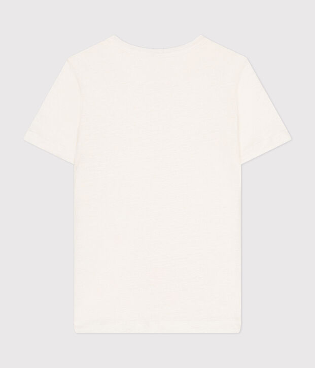 Damen-T-Shirt L'Iconique aus Leinen weiss