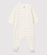 Baby-Strampler aus Molton und Bio-Baumwolle