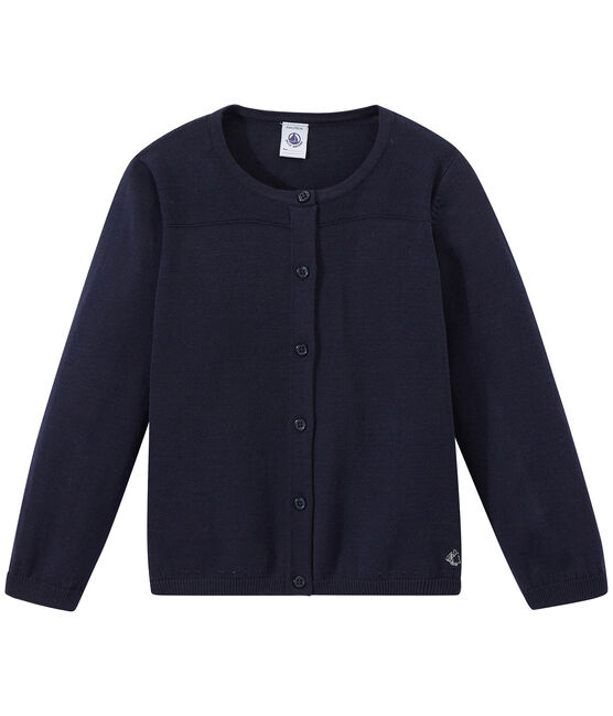 Mädchen-Cardigan blau SMOKING
