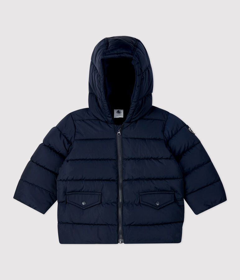 Gesteppter Baby-Anorak blau