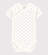 Kurzärmeliger Baby-Body in Wickelform Mädchen/Jungen