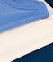 3er-Set langärmelige T-Shirts aus einfarbiger Baumwolle für Kinder variante 1