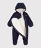 Baby-Schneeanzug aus Polyester mit Sherpa-Futter SMOKING