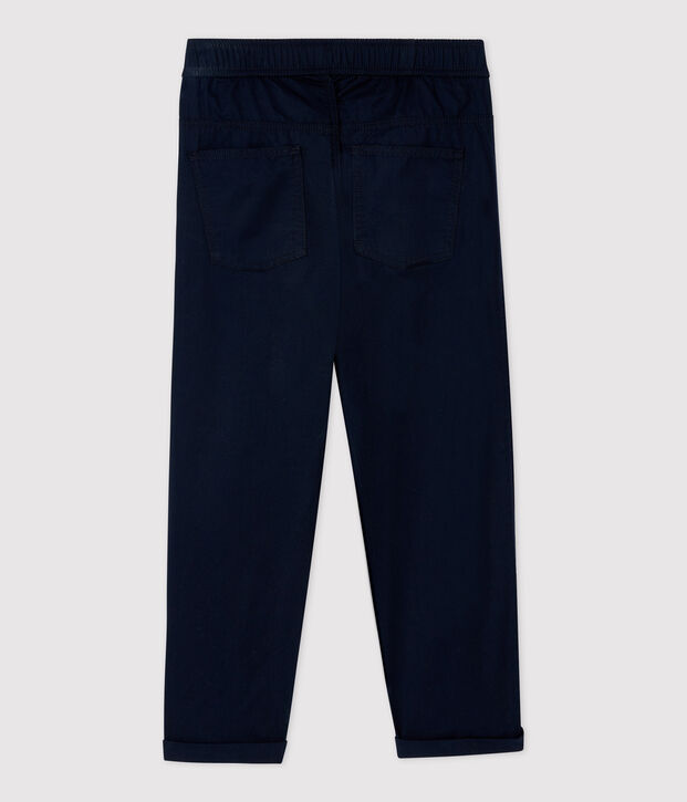Hose aus Sergestoff in Regular-Fit-Passform f&uuml;r Jungen SMOKING