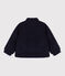 Kinderjacke aus recyceltem Kunstpelz für Jungen blau SMOKING